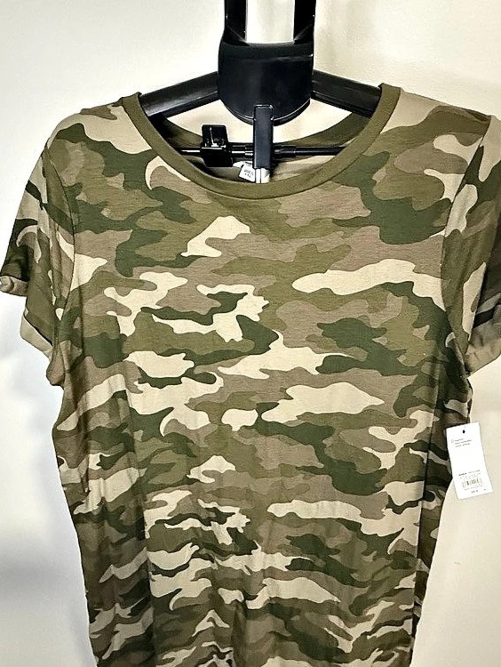 Universal Thread Camo Mini Dress in Green & Brown